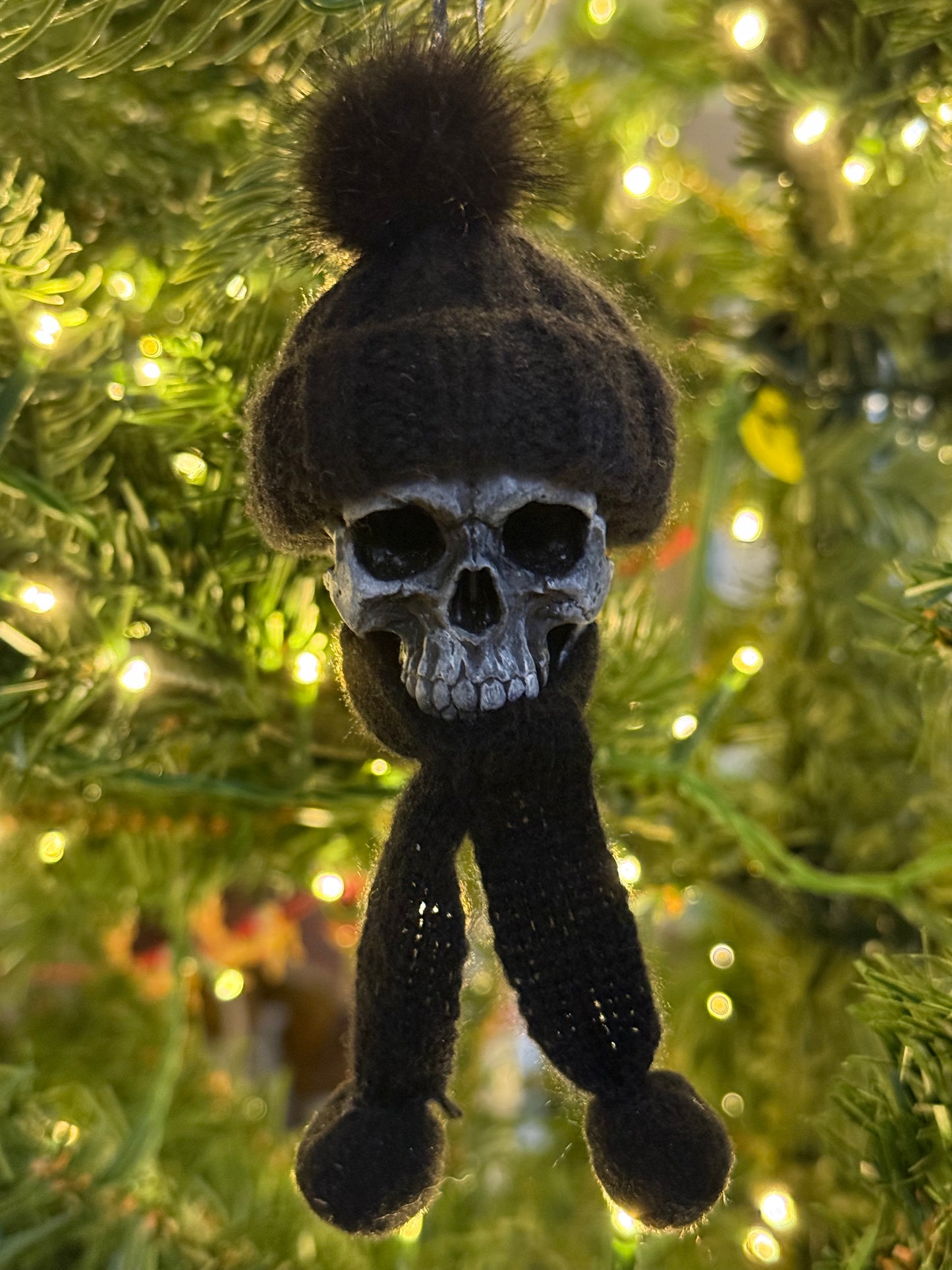 Santa Skull Ornaments