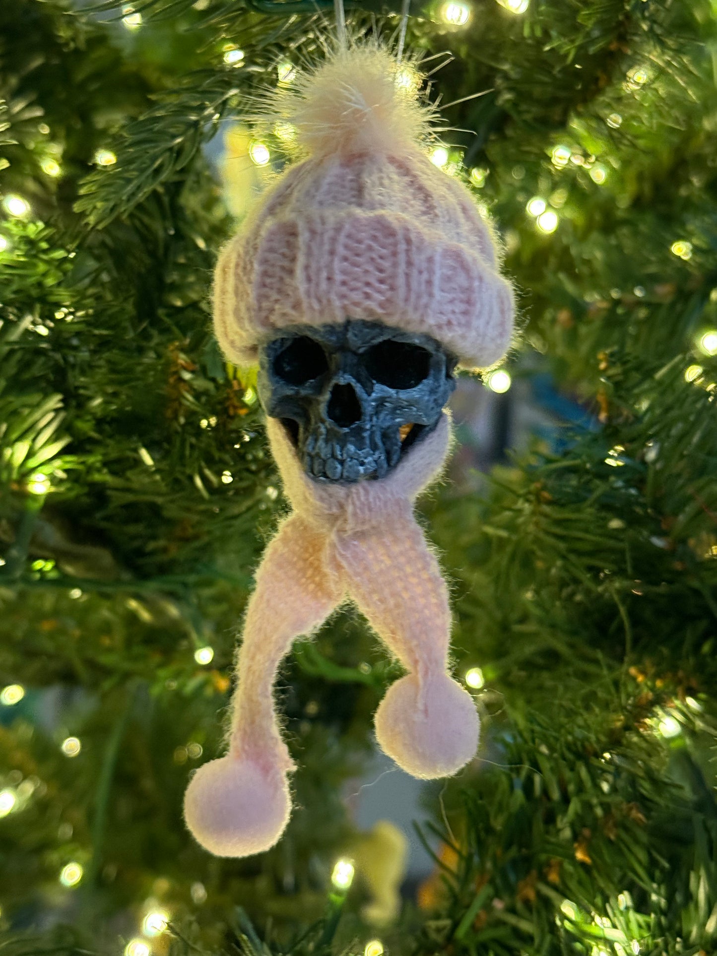 Santa Skull Ornaments