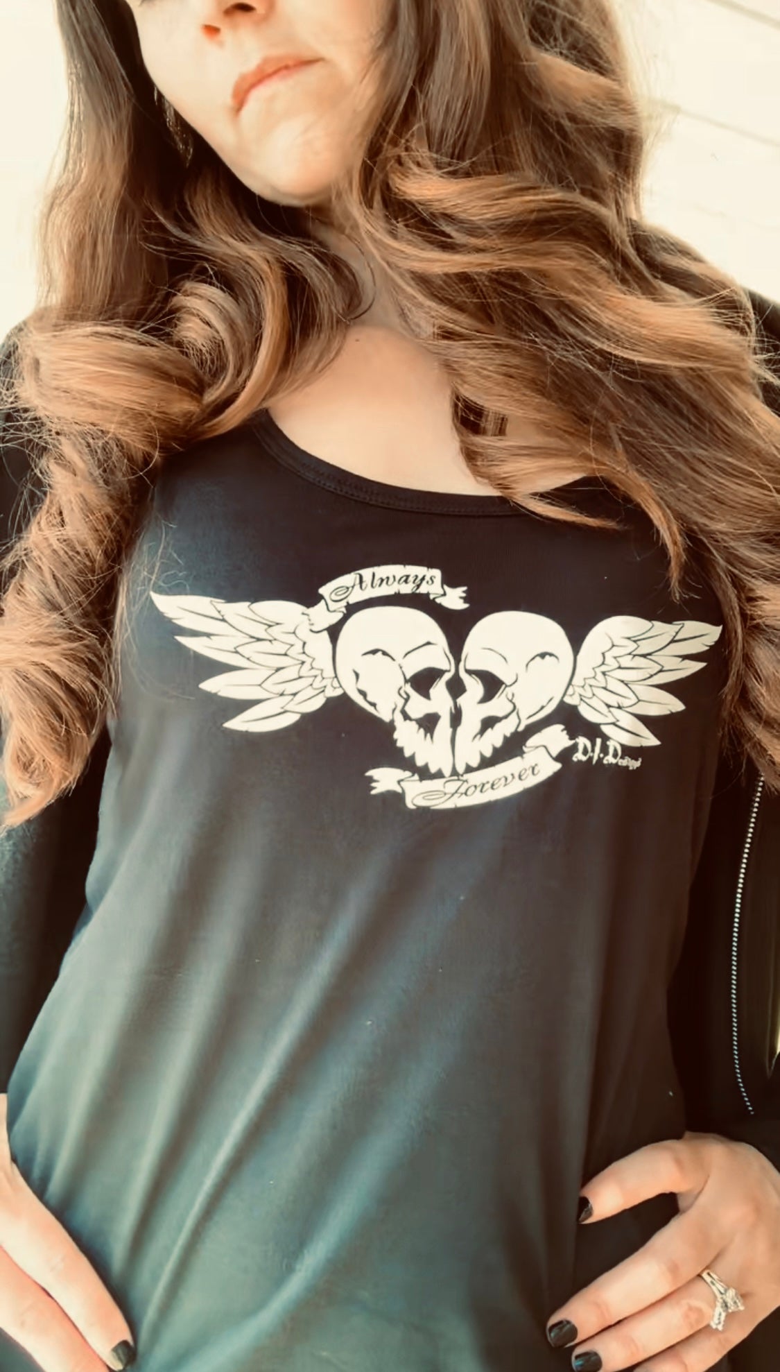 “Heart Skull” Women’s Tank Top