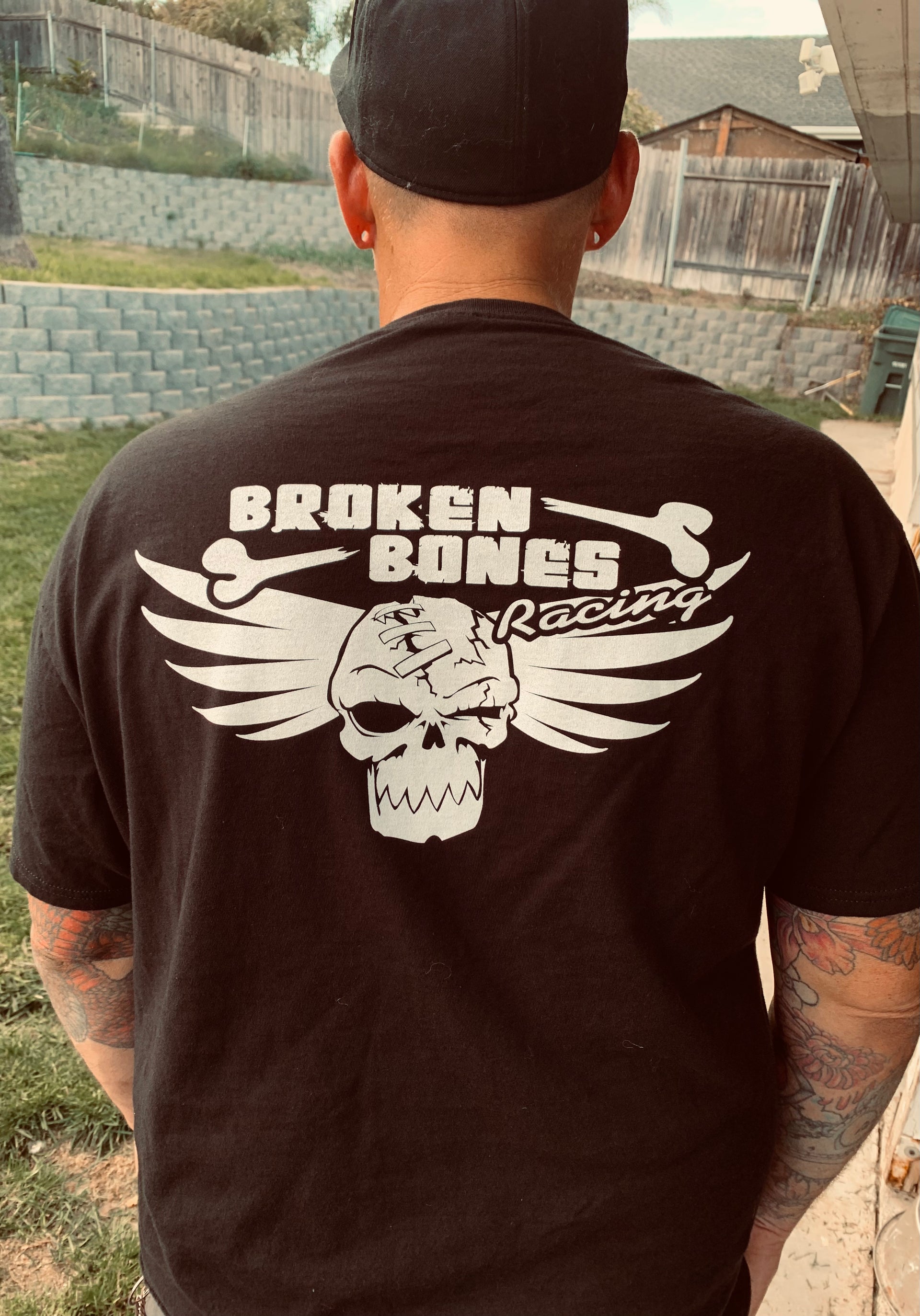 ADULT “BROKEN BONES RACING” T-SHIRT SOFTSTYLE – Dark Identity Designs