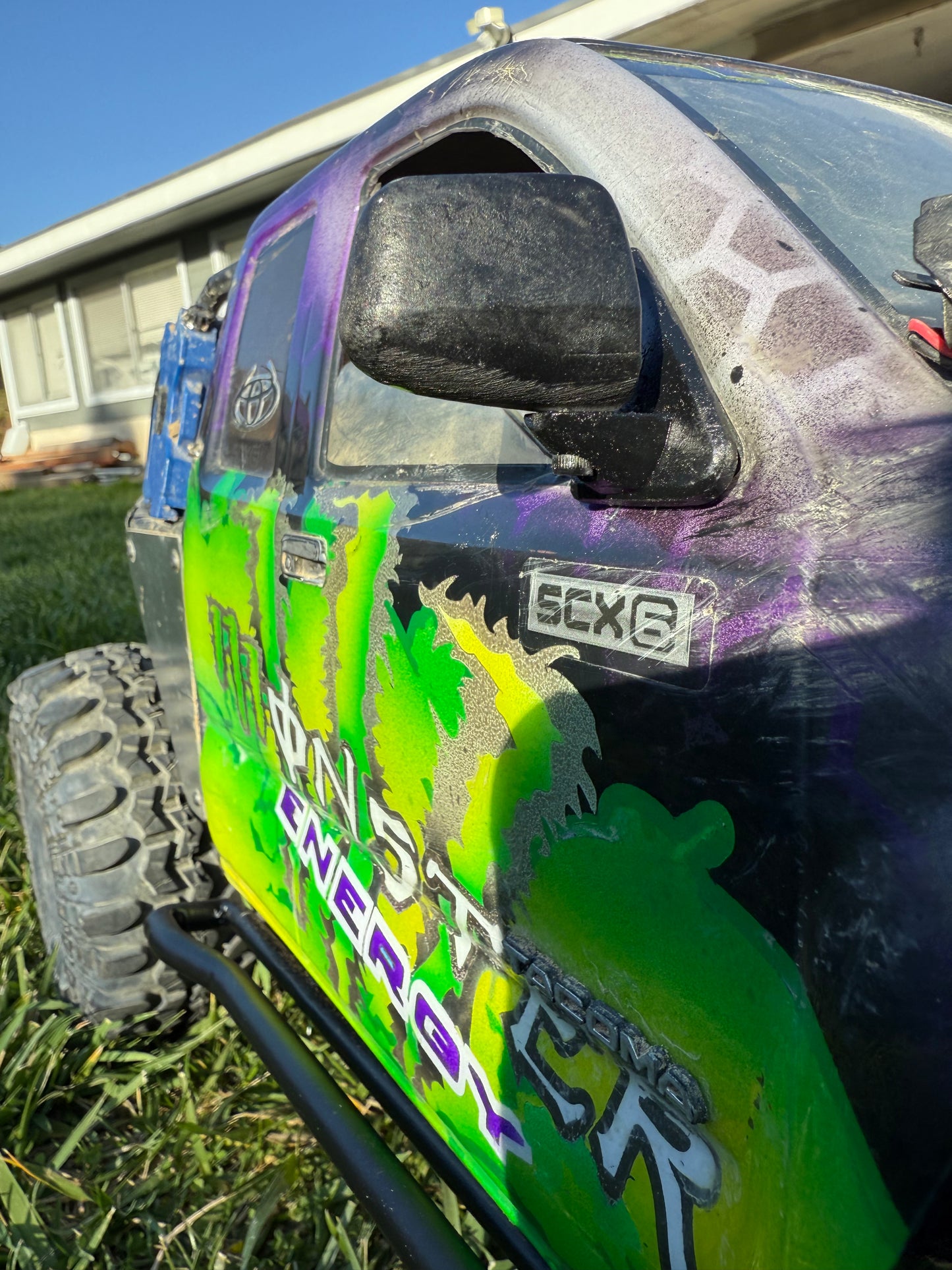 Foldable Side Mirrors for Axial SCX6  – 3D Printed Axial SCX6 Accessories – Durable Scale RC Upgrade – Custom RC Side Mirrors for SCX6 Crawler