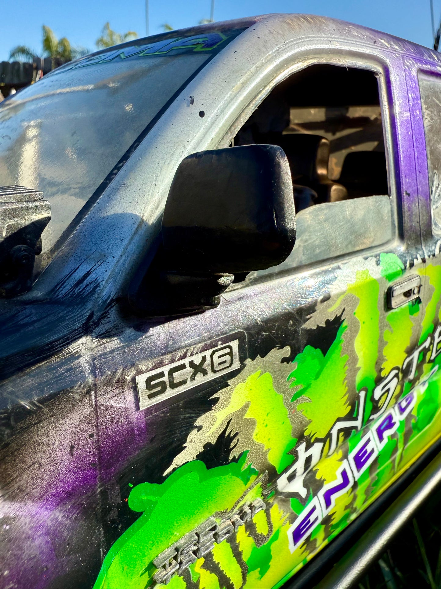 Foldable Side Mirrors for Axial SCX6  – 3D Printed Axial SCX6 Accessories – Durable Scale RC Upgrade – Custom RC Side Mirrors for SCX6 Crawler