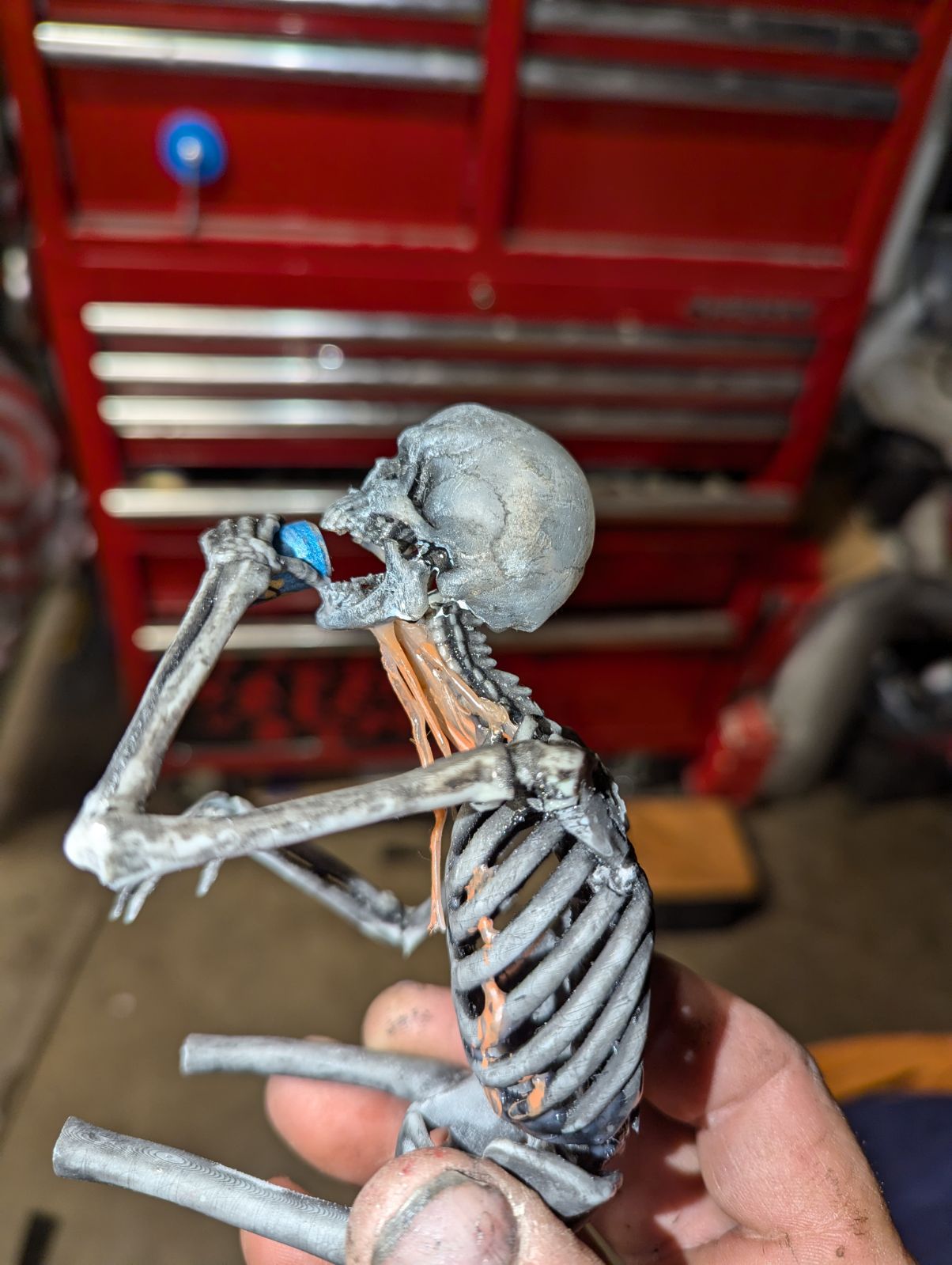 Custom 3D Printed Skeleton Drivers for Axial SCX6 – Hand-Painted, Made in USA – Set of 2