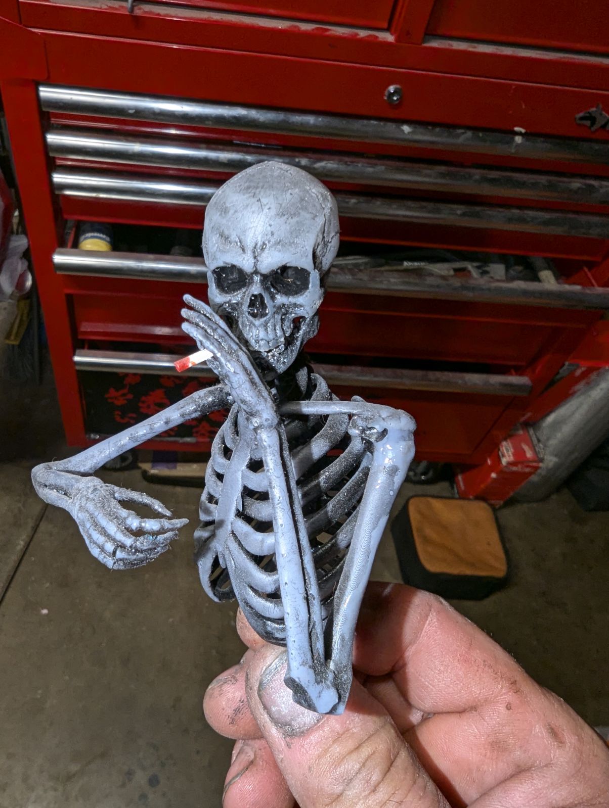 Custom 3D Printed Skeleton Drivers for Axial SCX6 – Hand-Painted, Made in USA – Set of 2